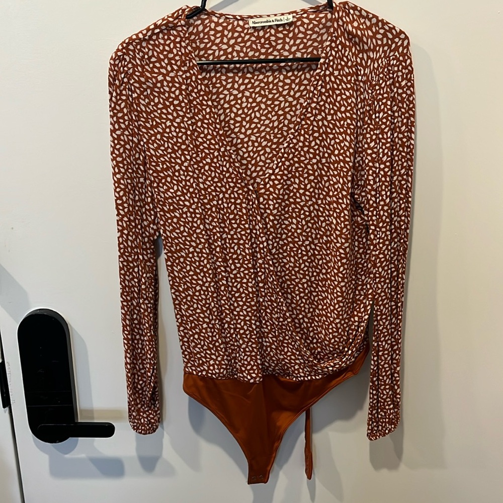 Abercrombie multicolored bodysuit, size L